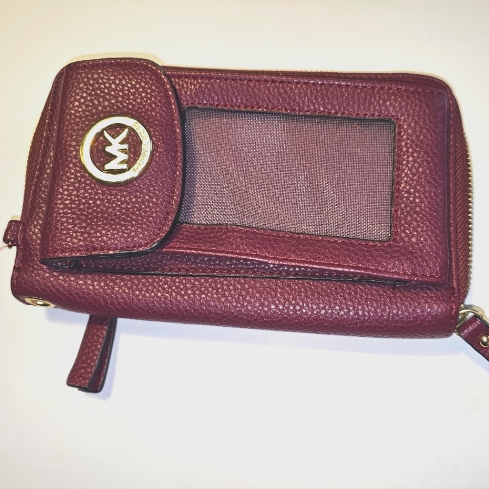 MK Michael Kors Zip up Card and Phone Wallet - Picture 7 of 7